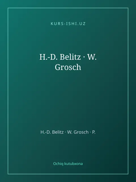 Muqova: H.-D. Belitz