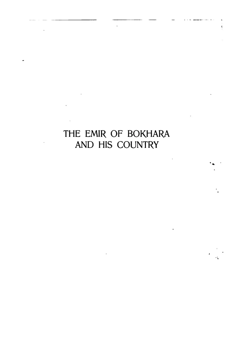 «The emir of Bokhara and his country : journeys and studies in Bokhara (with a chapter on my voyage on the Amu Darya to Khiva)» – 8-бет (Кітаптан үзінді) (Olufsen, O. (Ole), 1865-1929)