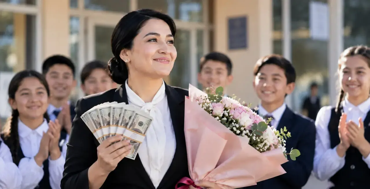 Winners of the "Teacher of the Year" competition will not pay tax on the prize fund of 616 million soums