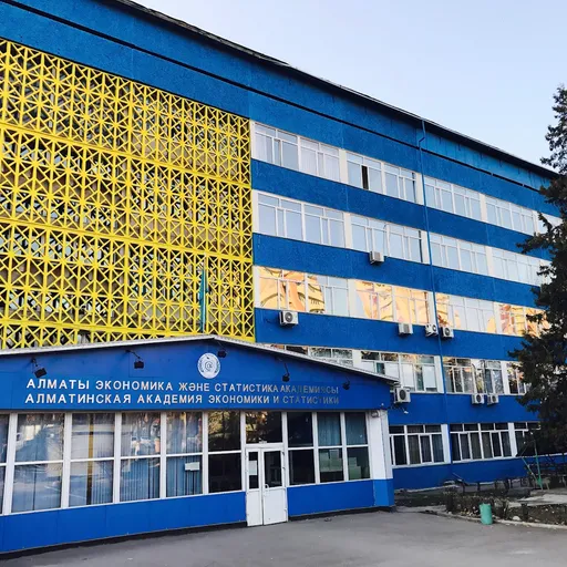 Логотип Алматинская академия экономики и статистики, Almaty
