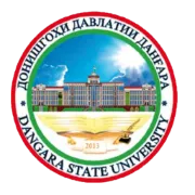 Логотип Данғаринский государственный университет, Dangara