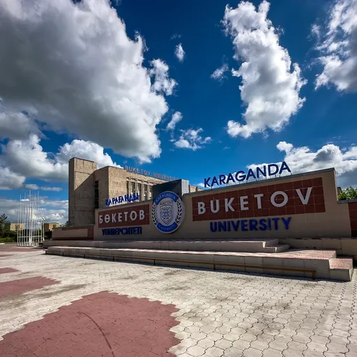 Логотип Карагандинский университет имени Е.А. Букетова, Karaganda