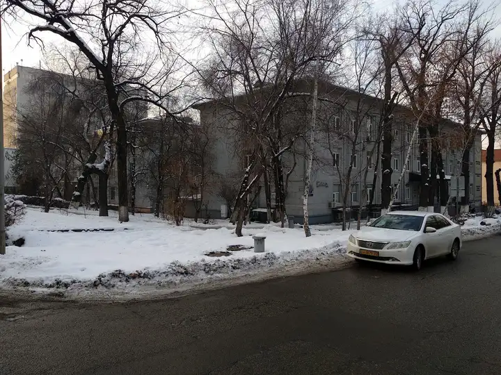 German-Kazakh University entrance, Almaty
