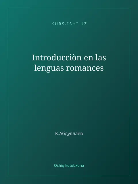 Мукаба: Introducciòn en las lenguas romances