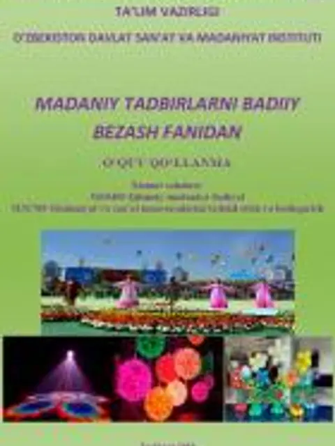 Мукаба: Madaniy tadbirlarni badiiy bezash