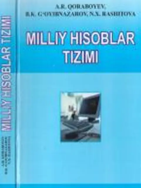Обложка: Milliy hisoblar tizimi