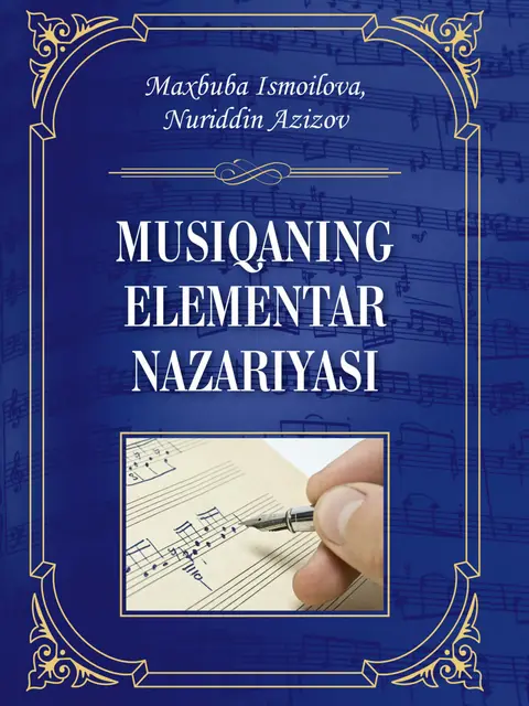 Cover: Musiqаning elementаr nаzаriyаsi