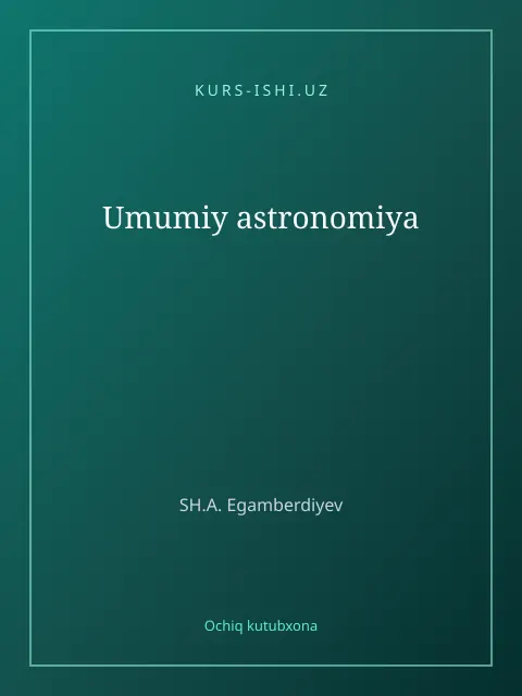 Мукаба: Umumiy astronomiya